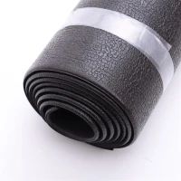 Soozier 82" x 36" x 1/8" Black Exercise Fitness Equipment Floor Non Slip Protection Mat(m-7)