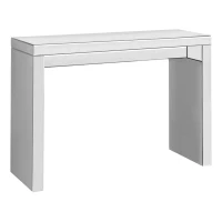 Monarch 42" Contemporary Mirrored-Finish Accent Hall Sofa Console Table(m-1)