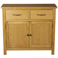 HomCom 35.5" Contemporary Sideboard Buffet Table Storage Cabinet  with Drawer(m-4)