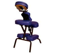 Soozier Portable Folding Massage Chair – Blue(m-3)