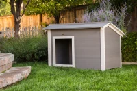 New Age Pet Thermocore Canine Cabin Dog House - Grey(m-9)