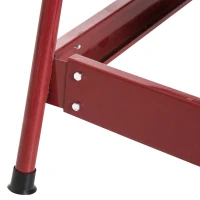 Qaba Durable Kids Stuffed Style Bouncing Spring Rocking Horse Toy Christmas Gift with Realistic Sounds and Solid Metal Frame(m-14)