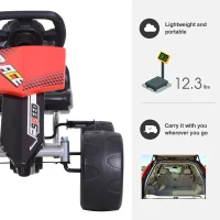 Aosom Kids Go Kart Ride On Pedal Car Toddlers Off Road Racing Car- Red(m-6)