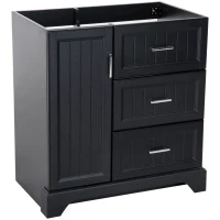 Kleankin 34” Modern Ceramic Sink Bathroom Vanity Set(m-4)