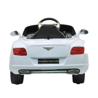 Bentley GTC Kids 6v Electric Ride on Toy Car w/ Parent Remote Control - White(m-4)