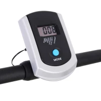 Soozier 2-in-1 Foldable Treadmill Walking Pad Manual Treadmill Machine Sit Up Bench with LCD Screen Home Exercise Fitness(m-12)