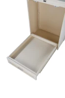 New Age Pet Murphy Bed with Memory Foam Cushion - Antique White(m-5)