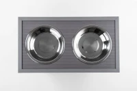 New Age Pet Piedmont Pantry Diner with Storage - Grey(m-7)