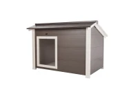 New Age Pet Thermocore Canine Cabin Dog House - Grey(m-1)