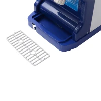 HomCom Shaved Ice Electric Ice Shaver Machine - Blue(m-5)
