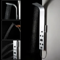 HomCom 3 Stage All-in-One Shower Head/Body Sprayer Panel(m-1)