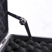 HomCom Lightweight Double Sided Hard Box Combination Lock Secure Gun Safe(m-10)