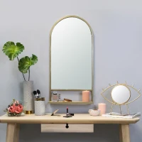 Stratton Madeline Mirror with Collapsible Shelf(m-2)