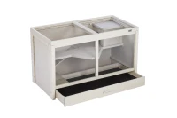 New Age Pet Park Avenue Indoor Rabbit Hutch-Maple(m-5)