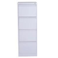 Vinsetto Metal 4 Drawer Vertical Locking Filing Cabinet - White(m-5)