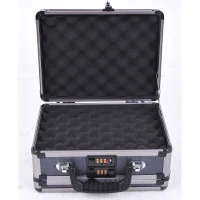 HomCom Lightweight Double Sided Hard Box Combination Lock Secure Gun Safe(m-5)