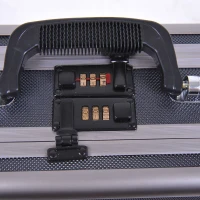 HomCom Lightweight Double Sided Hard Box Combination Lock Secure Gun Safe(m-9)