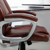 Vinsetto PU Leather High Back Ergonomic Executive Office Chair Computer Desk Seat(m-6)