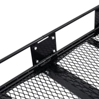 Aosom 48” Hitch Mounted 2" Receiver Folding Cargo Carrier(m-8)