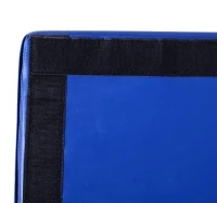 Soozier 6' x 4' PU Leather Folding Gymnastics Tumbling / Martial Arts Mat with Handles(m-6)