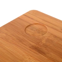 HomCom 28” Adjustable Wooden Folding Bamboo Laptop Bathtub Tray Table With Storage Drawer(m-11)