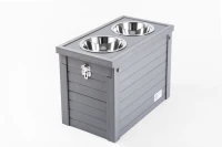 New Age Pet Piedmont Pantry Diner with Storage - Grey(m-6)