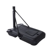 Soozier Outdoor Height Adjustable Portable Junior Basketball Hoop System Moveable Athletic Basketball Stand(m-7)