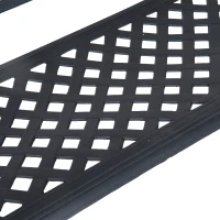 Outsunny 49" Decorative Outdoor Garden Bench(m-8)