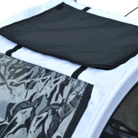 Aosom Elite Pet Dog Bike Bicycle Trailer Stroller Jogger w/ Suspension - White(m-7)