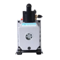 HomCom Single-Stage 7 CFM Rotary Vane HVAC Refrigerant Handheld Vacuum Pump(m-5)