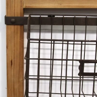 Stratton Decorative Ladder with Baskets Wall Decor(m-3)