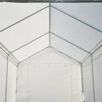 Outsunny 10' x 20' Multi-Purpose Convertible Carport / Event Canopy Tent - White(m-7)