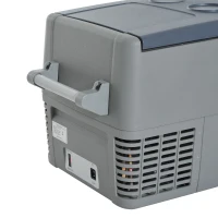 Outsunny Car Refrigerator - Portable 12v / 24v Electric Icebox Freezer (35 Quart)(m-10)