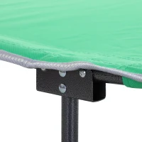 Outsunny Single Person Wide Folding Camping Cot Portable Outdoor Military Sleeping Bed w/ Carry Bag(m-10)