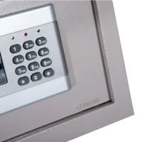 HomCom 12” x 8” x 4” Top Opening Drawer Digital Passcode Safe Home Security Storage With Emergency Keys(m-10)