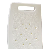 HomCom Adjustable Medical Shower Bench - White(m-9)