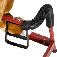 Qaba Spring Rocking Horse Kids Child Vintage Toy Plush Rocker Bouncy Ride Riding With Sound - Brown(m-13)