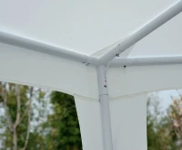 Outsunny 29' x 20' Large 10-Wall Social Event Wedding Reception Castle Gazebo Canopy Tent - White(m-11)