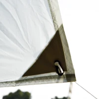 Outsunny Waterproof Tent Tarp - Quick Up Lightweight Survival Shelter(m-5)