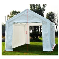 Outsunny 10' x 20' Multi-Purpose Convertible Carport / Event Canopy Tent - White(m-3)