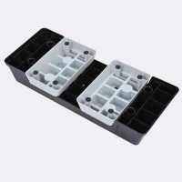 Soozier 28" Aerobic Step Fitness Platform - Adjustable 5" - 7" - 9"(m-7)