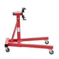 HomCom 2000 lb Engine Stand w/ Rotating Head - Red(m-6)