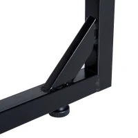 Aosom 72” Folding Compact Multi-Use Table Tennis Table with Net and Post(m-10)