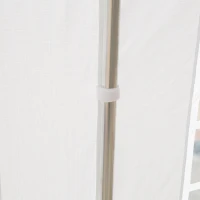 Outsunny Outdoor 32"x16" Heavy Duty Portable Carport Gazebo Canopy Wedding Tent Garage - White(m-8)