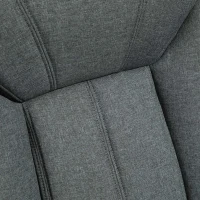 Vinsetto High Back Home Office Chair Computer Desk Chair w/ Arm, Swivel Wheels, Gray(m-13)