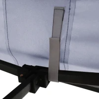 Outsunny 10' x 20' Pop Up Canopy Tent, Instant Sun Shelter, Tents for Parties, Height Adjustable, with Wheeled Carry Bag, for Outdoor, Garden, Patio, White(m-9)