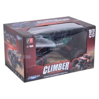 Aosom 1:12 Scale 2.4Ghz 4WD RC Rock Crawler Off-Road Electric Monster Truck - Green(m-4)