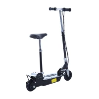 Aosom Black High-Powered 120W Motorized Kids Folding Electric Scooter(m-5)