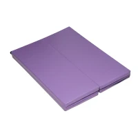 Soozier 6' x 4' x 2" PU Leather Folding Gymnastics / Martial Arts Mat - Purple(m-6)