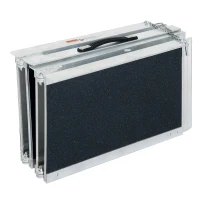 HomCom 8' Portable Traveling Convenient Mobility Ramp Carpeted Aluminum Side Walls Folding(m-7)